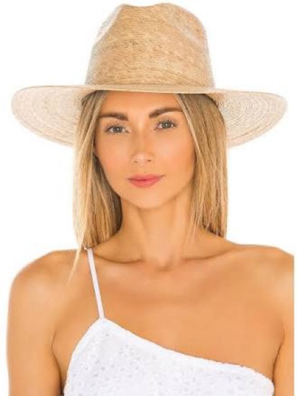 Lack Of Color Natural Straw Fedora Sun Hat